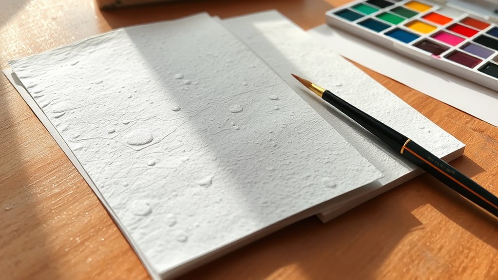 choose appropriate watercolor paper