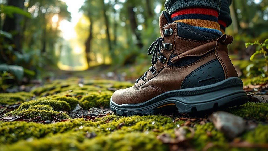 choose supportive hiking footwear