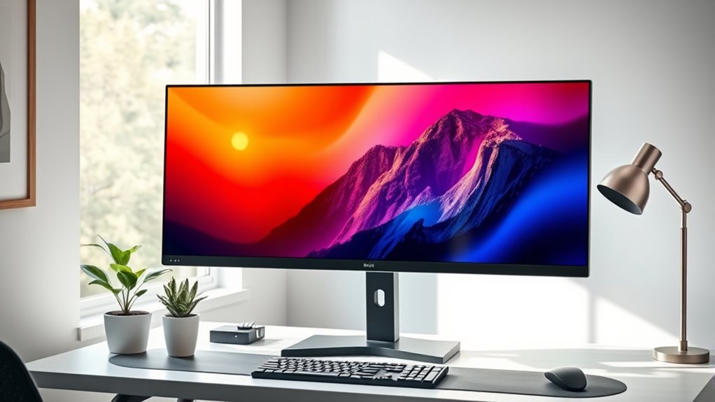 choosing ideal home office monitors