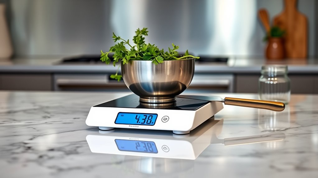 choosing precise kitchen scales