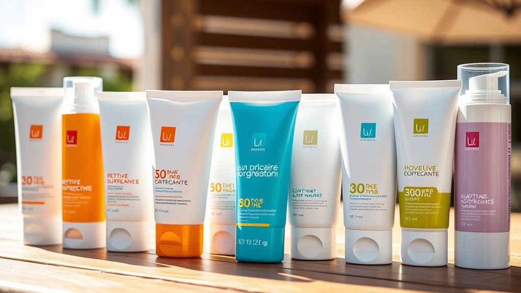choosing suitable facial sunscreen