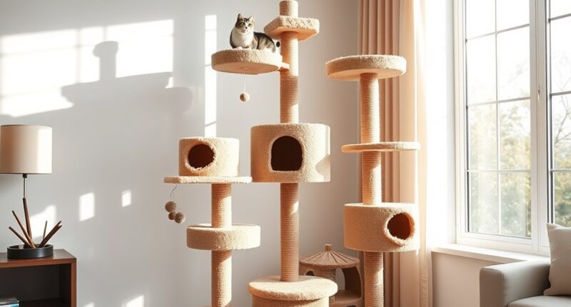 choosing the perfect cat tree