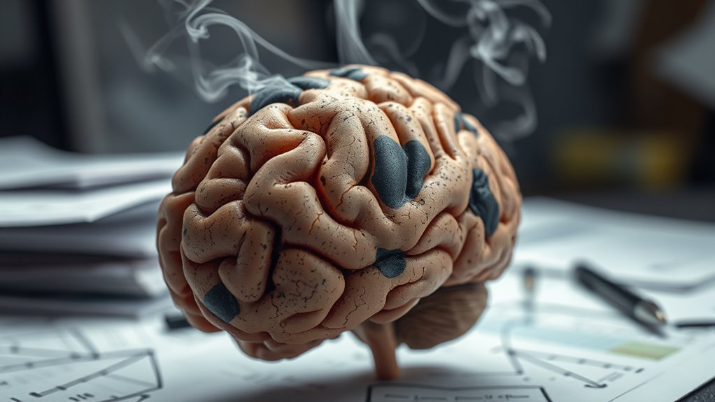 chronic stress damages brain functions