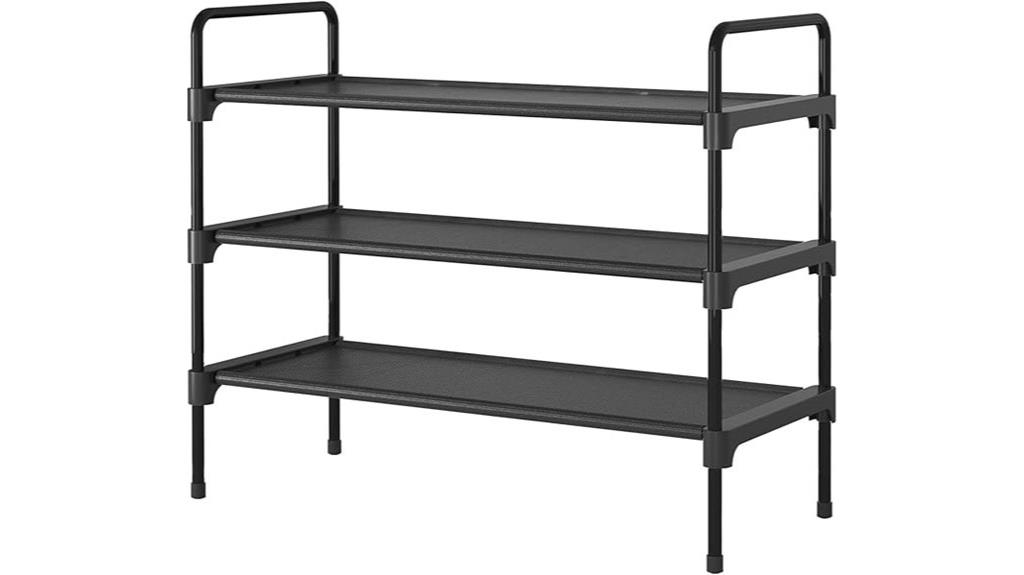 closet shoe storage solution