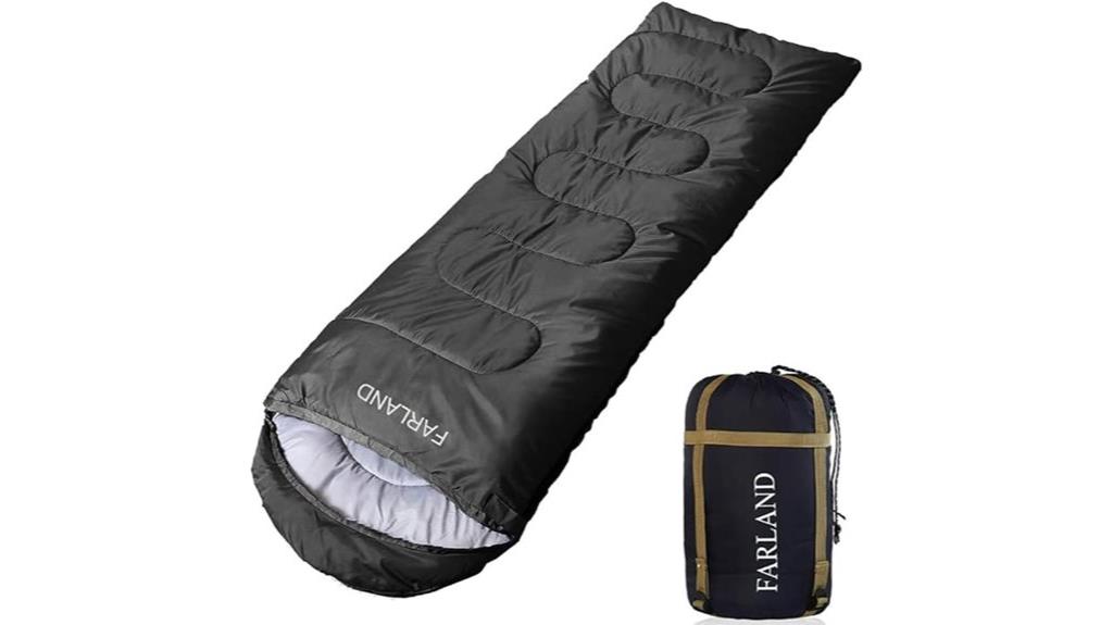 cold weather insulated sleeping bag