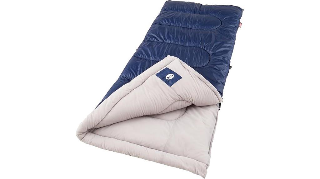 coleman brazos cold weather sleeping bag