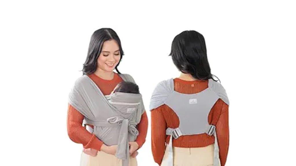 comfortable babywearing solution
