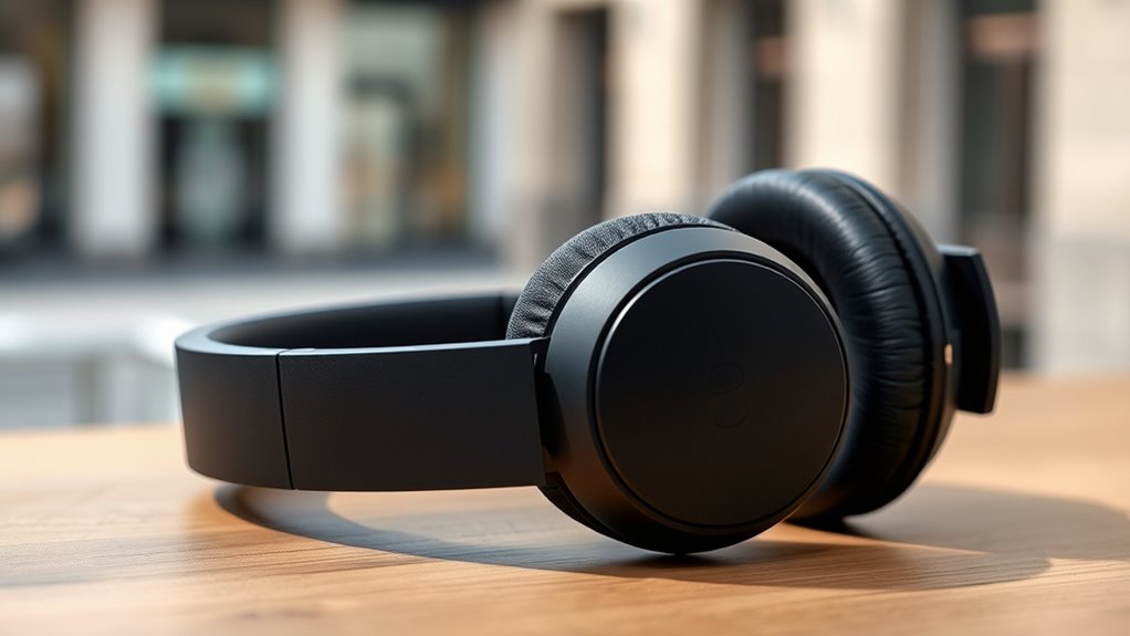 comfortable portable headphone design