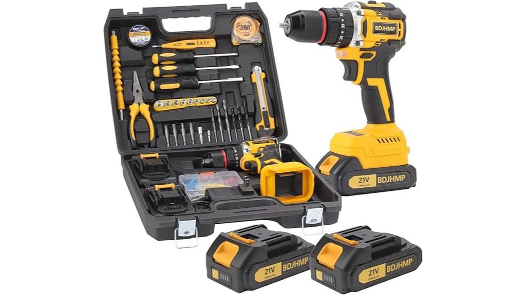 compact brushless drill set