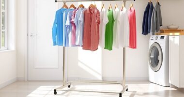 compact durable drying racks