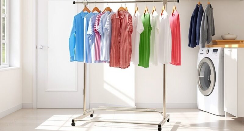 compact durable drying racks