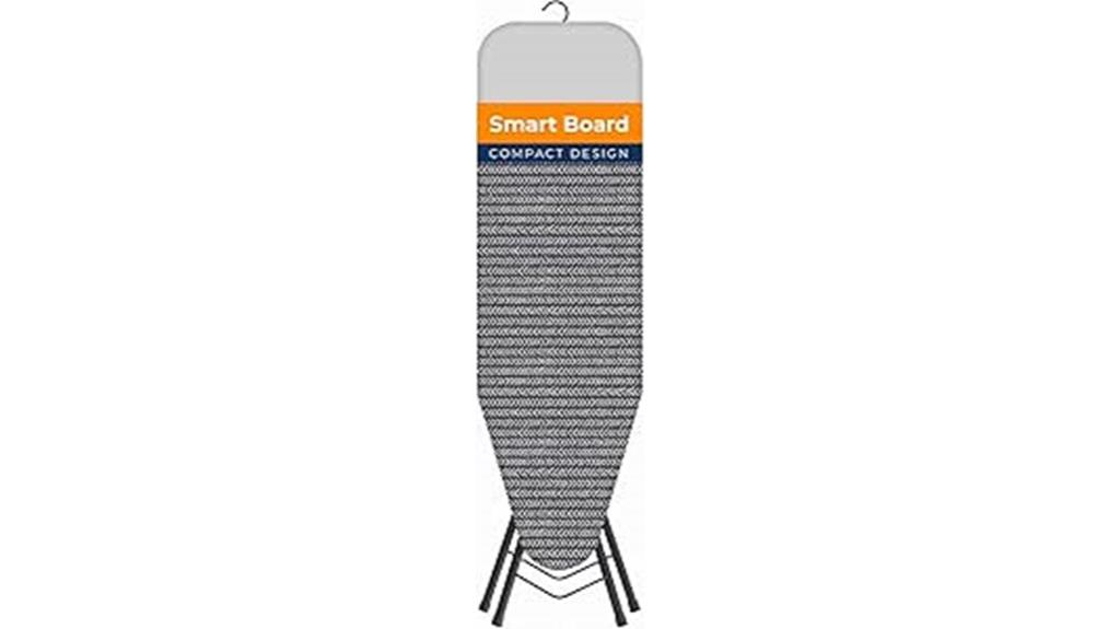compact ironing board design