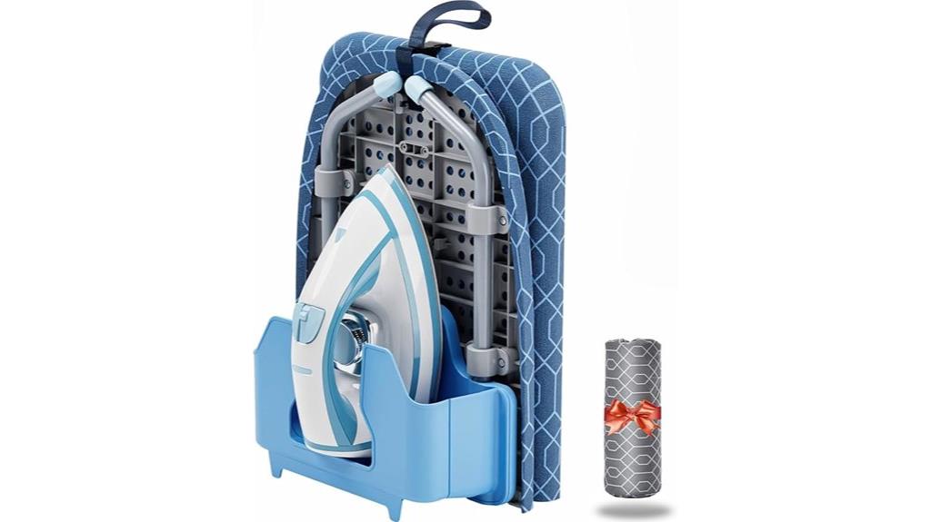 compact ironing board set