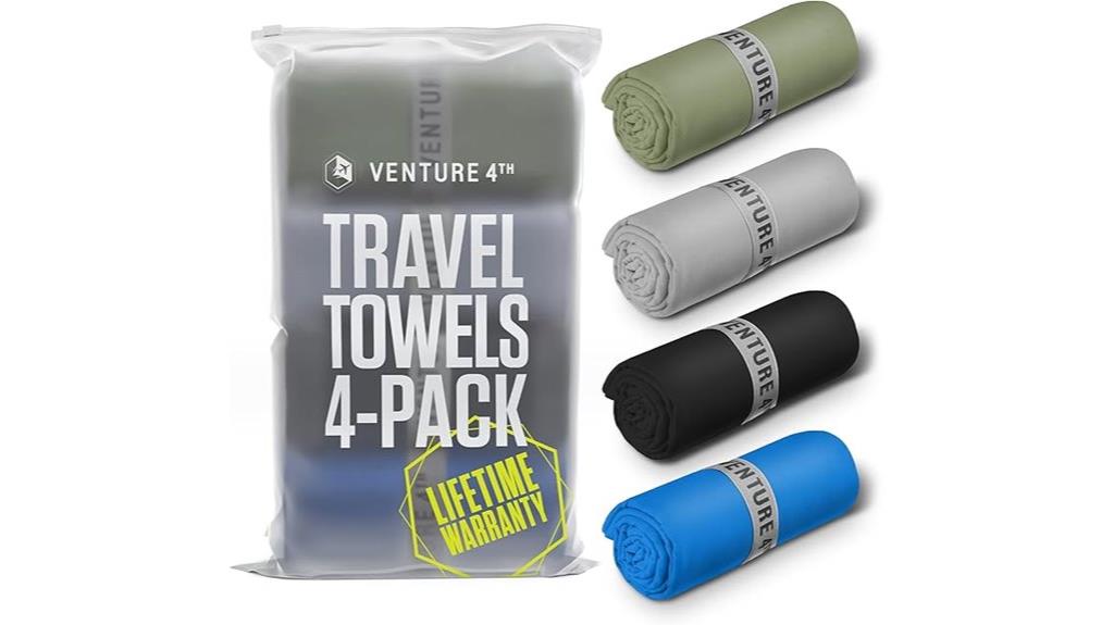 compact microfiber travel towels