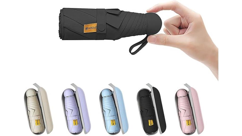 compact portable rain umbrella