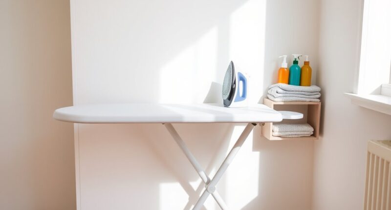 compact space saving ironing boards