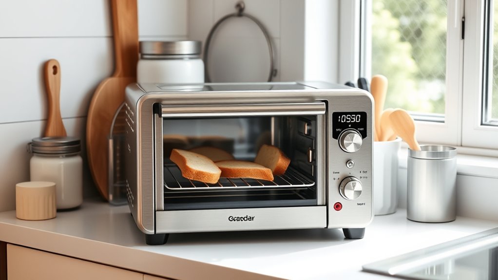 compact space saving toaster ovens
