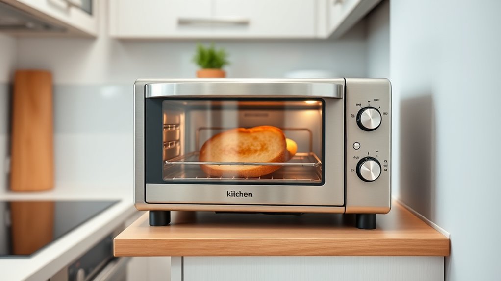 compact space saving toaster ovens