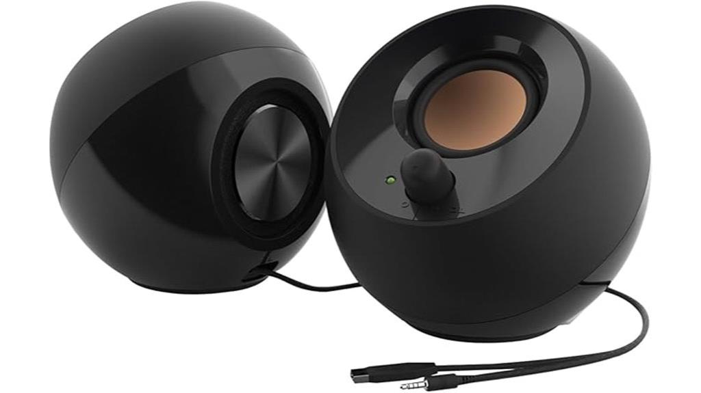compact usb desktop speakers