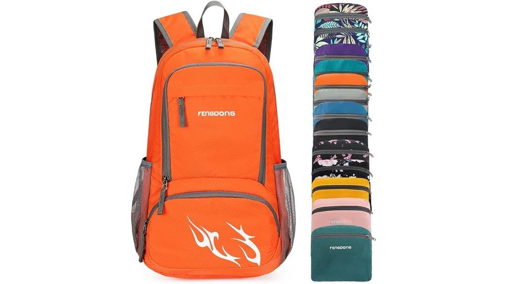 compact waterproof travel backpack