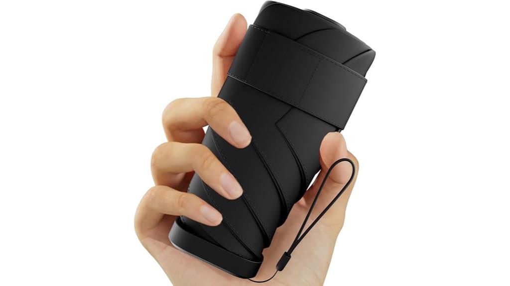 compact windproof sun umbrella