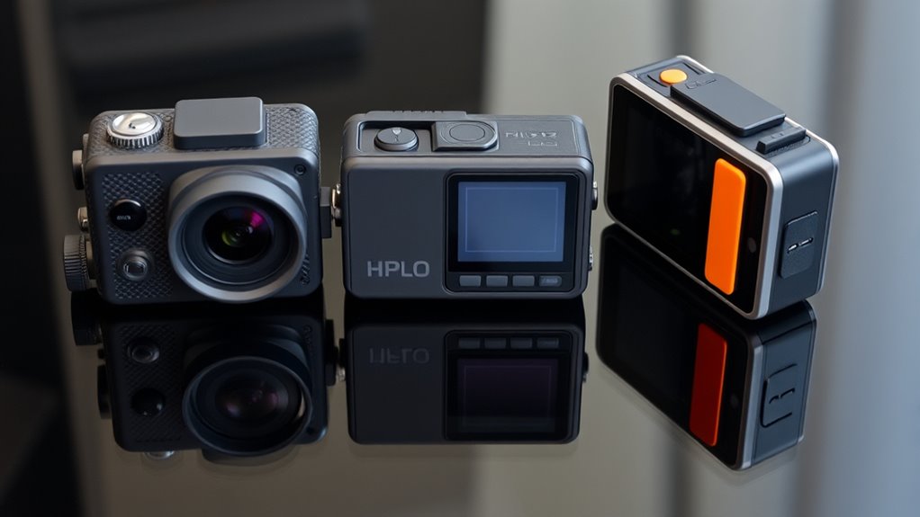 compare action camera features