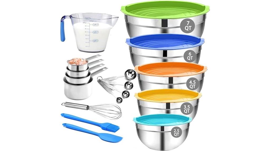 complete 22 piece mixing set