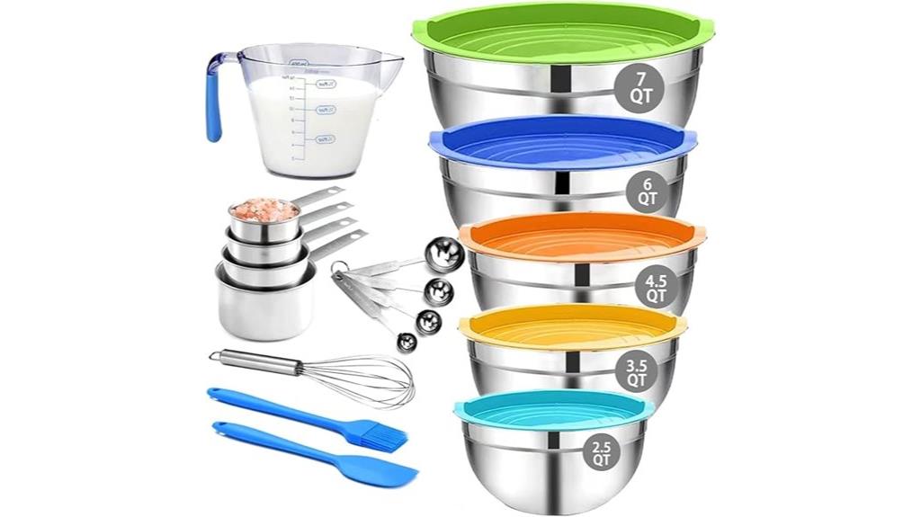 complete 22 piece mixing set