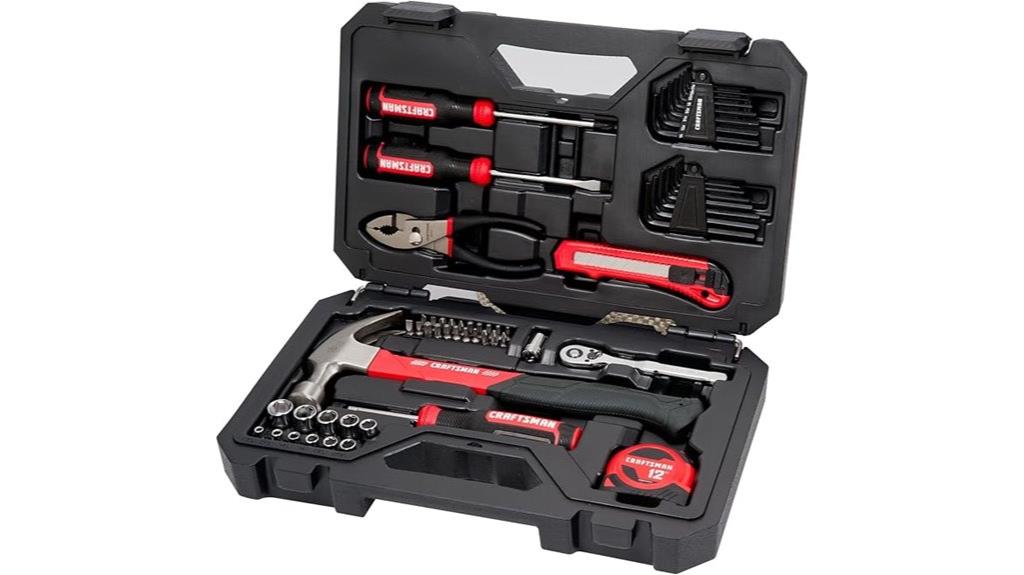 complete 57 piece hand tool set