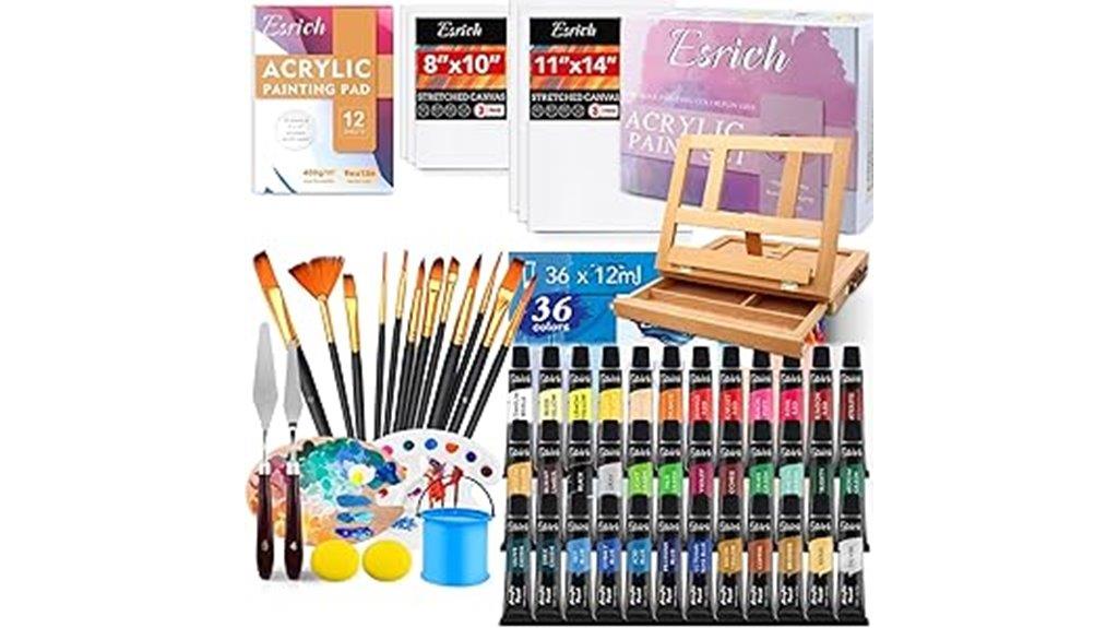 complete artist painting kit