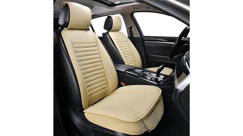 complete leather seat cover set