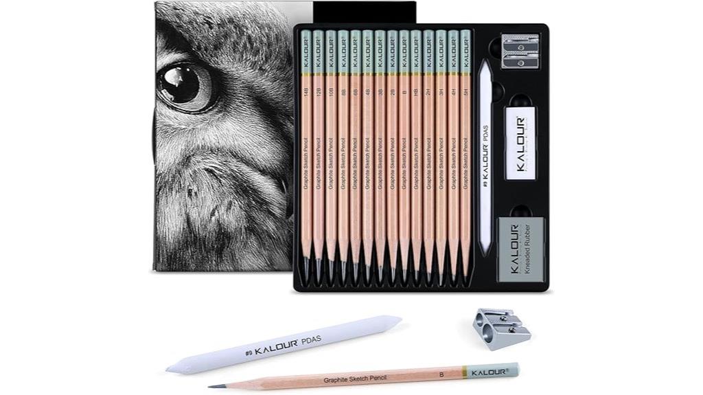complete sketch pencil collection