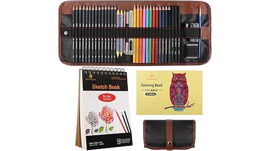 complete sketching pencil kit