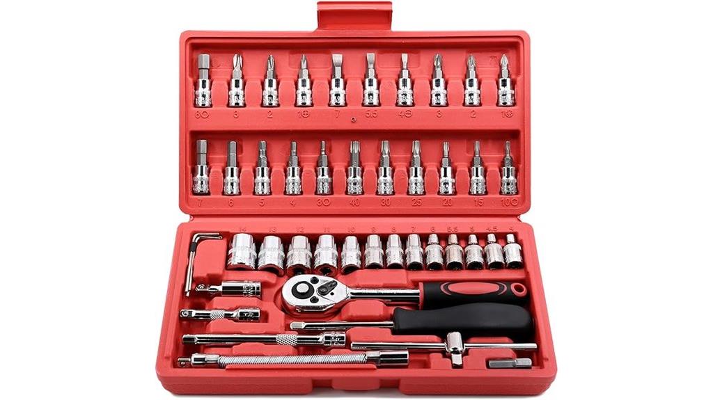 complete socket ratchet set