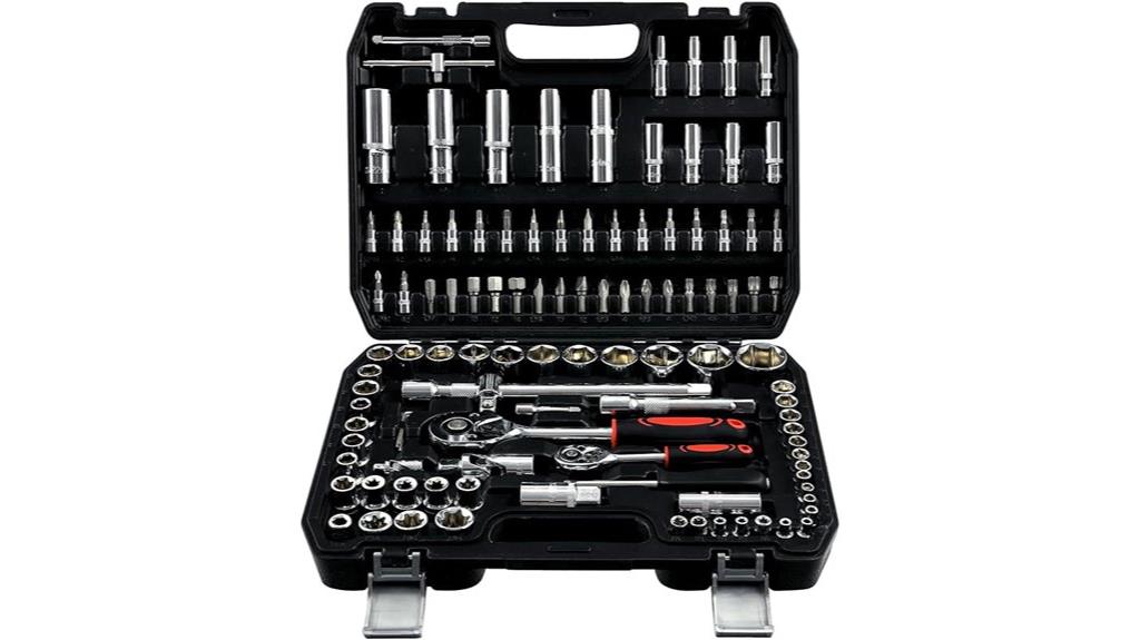 comprehensive 108 piece mechanics kit