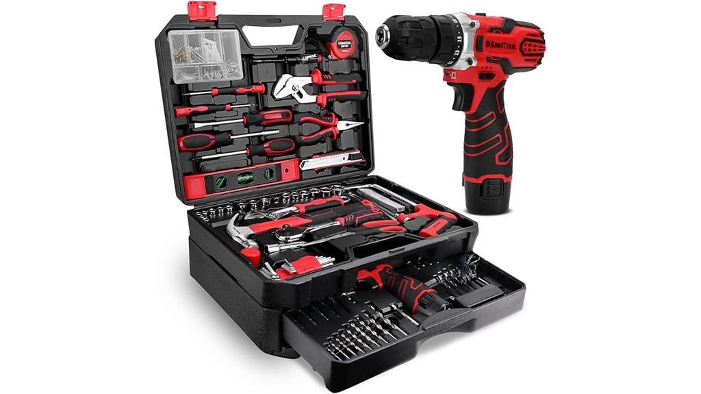 comprehensive 276 piece tool kit
