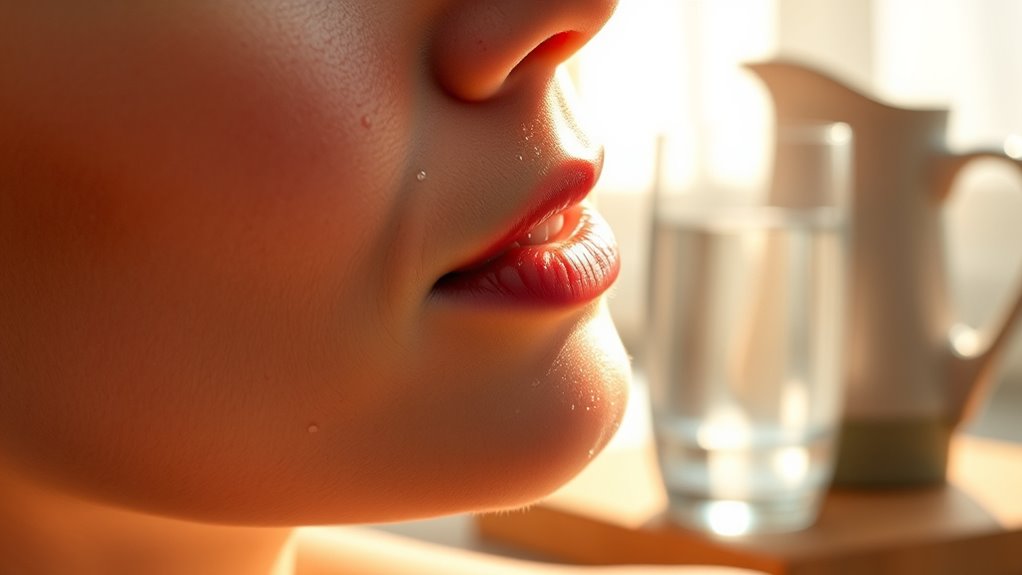 consistent hydration supports skin