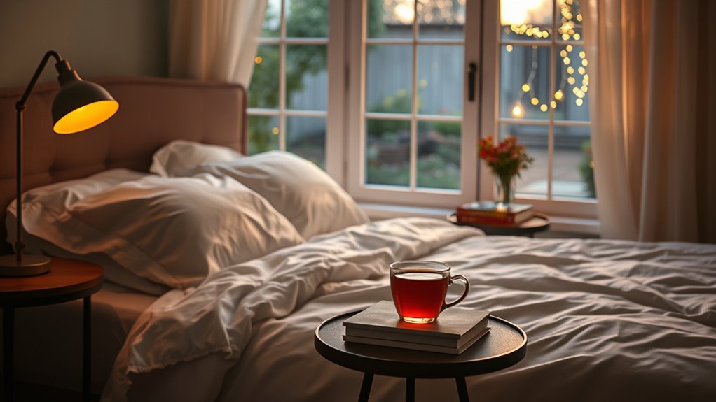 consistent sleep and relaxation