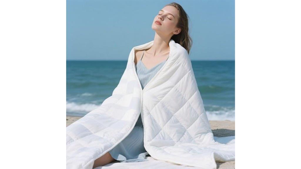 cooling weighted twin blanket