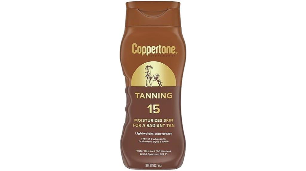coppertone spf 15 lotion