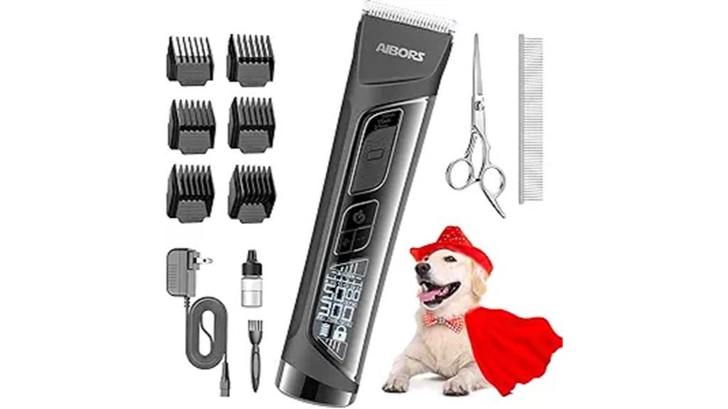 cordless 5 speed dog clippers