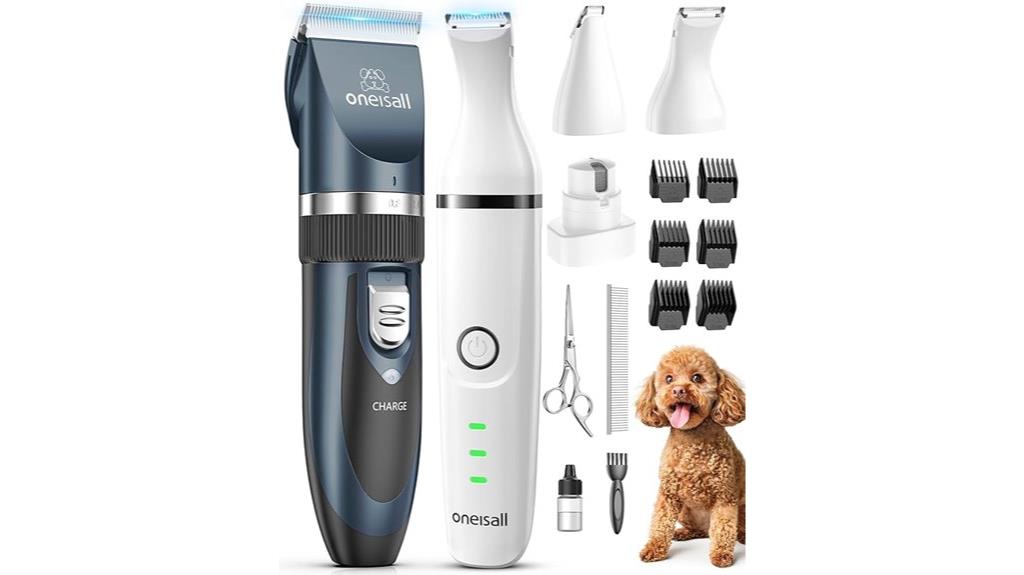 cordless dog grooming kit