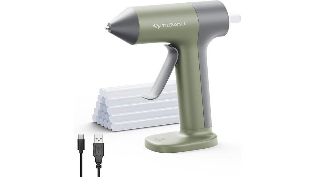 cordless glue gun set