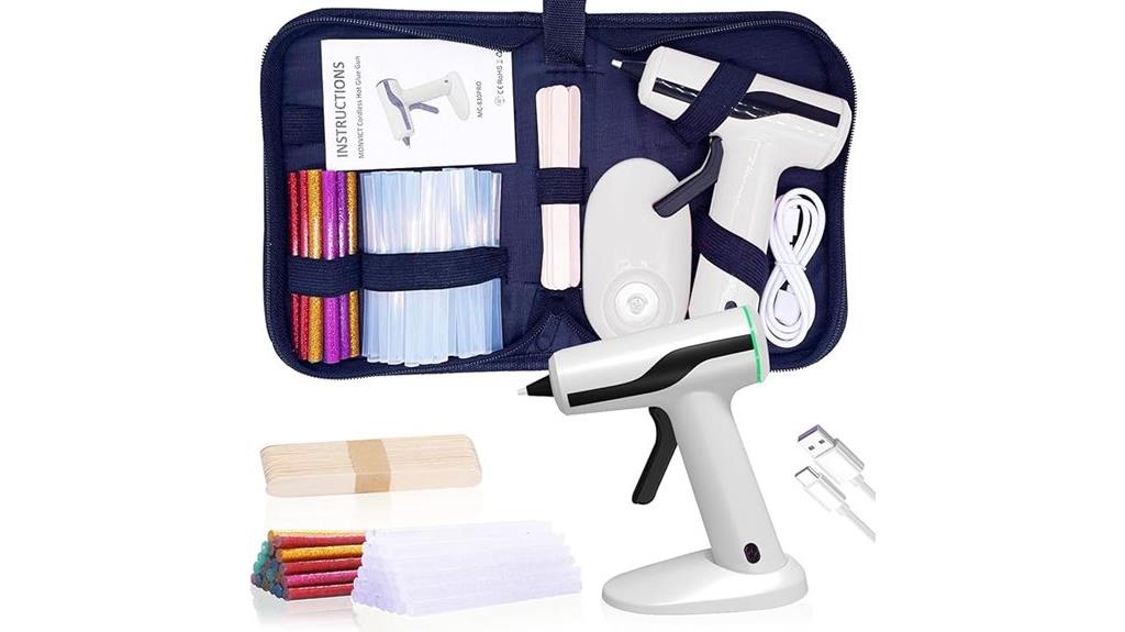 cordless hot glue gun