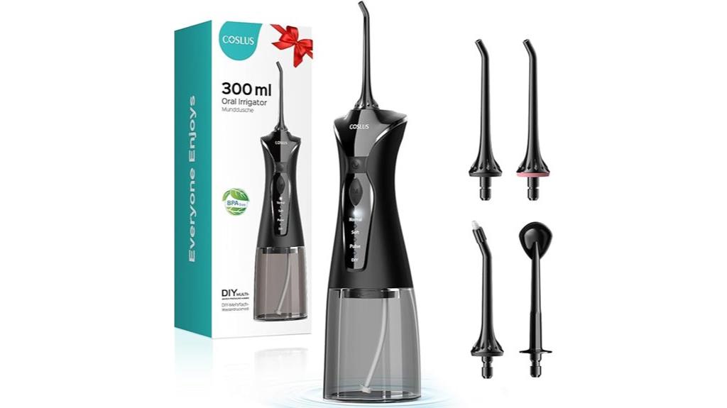 cordless waterproof dental flosser