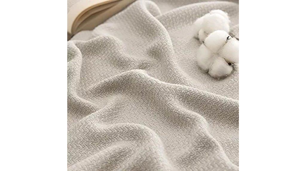 cotton couch throw blanket