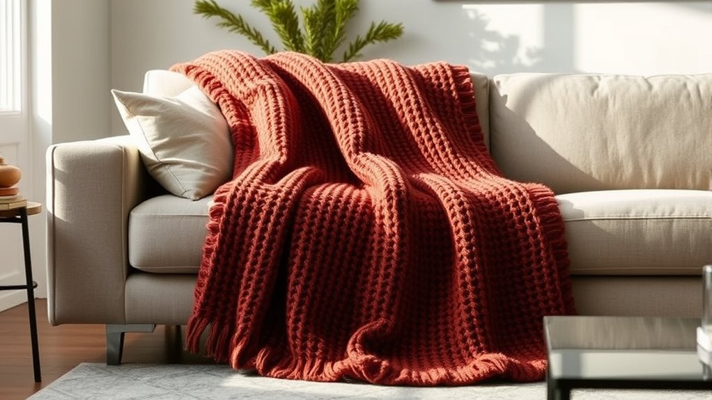 cozy stylish couch throws