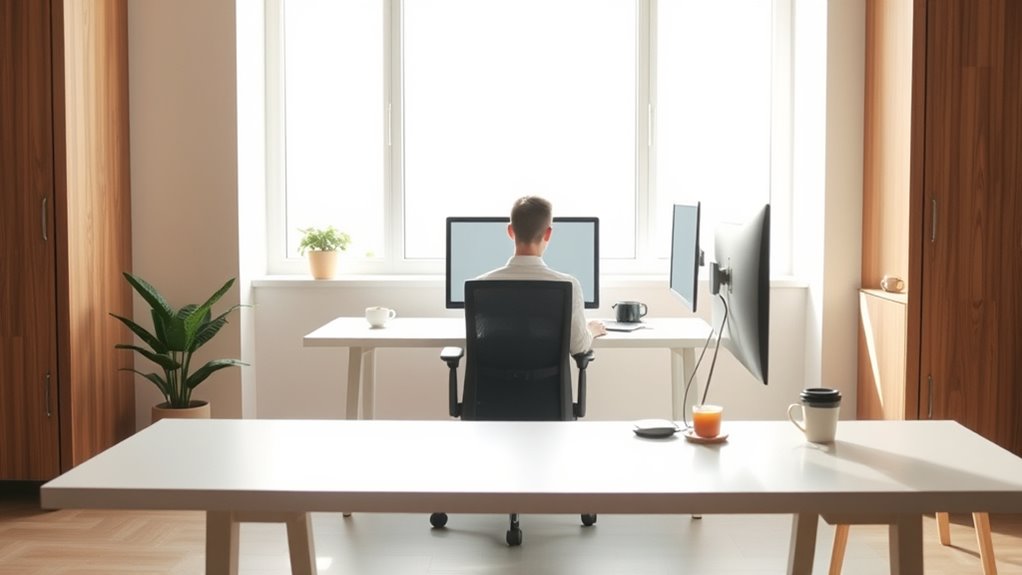create focused distraction free space