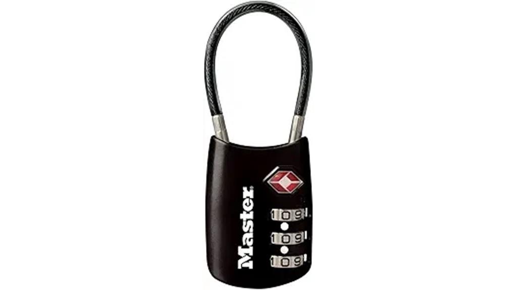 customizable tsa luggage lock