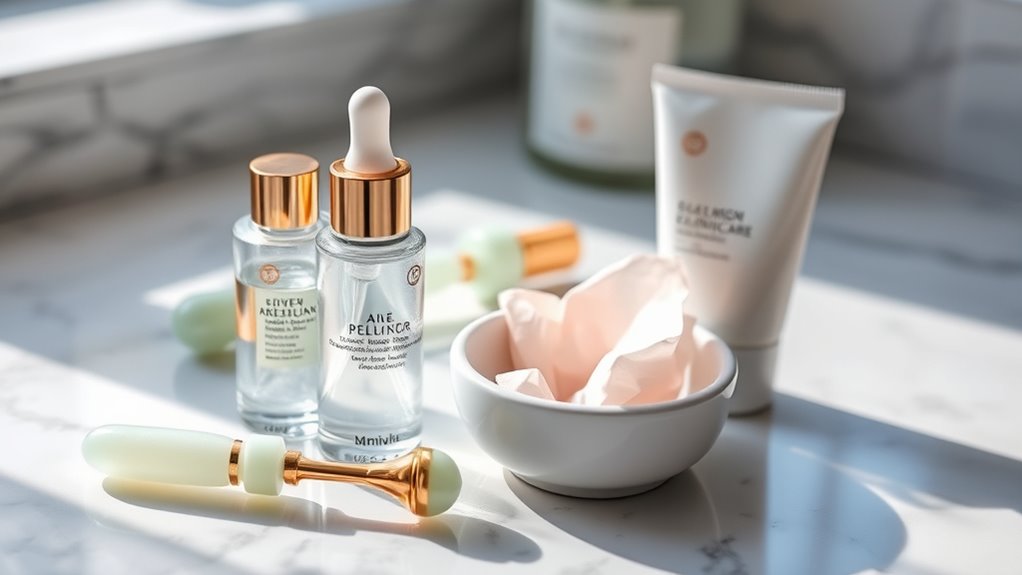 daily skincare product essentials
